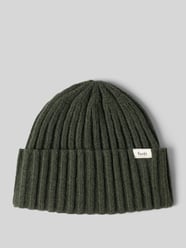 Mütze aus Lammwolle mit Label-Patch von Forét - 33