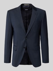 Marynarka do garnituru o kroju slim fit z mieszanki żywej wełny model ‘HUGE’ od BOSS - 17