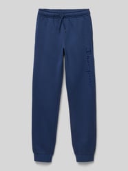 Sweatpants mit Logo-Stitching von CHAMPION Blau - 5