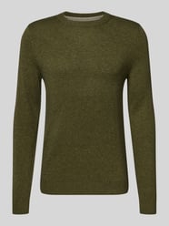 Sweter z dzianiny z mieszanki wełny z domieszką kaszmiru od MCNEAL - 36