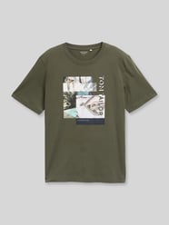 męski t-shirt o kroju regular fit z czystej bawełny od Tom Tailor - 6