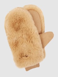 Fäustlinge aus Webpelz Modell 'Starmount' von Barts Beige - 38