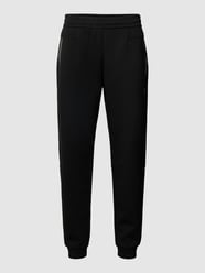 Sweatbroek met steekzakken van EA7 Emporio Armani Zwart - 19