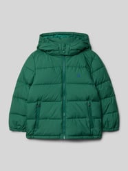 Gewatteerd jack met logostitching van Polo Ralph Lauren Teens - 10