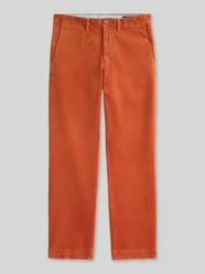 Spodnie sztruksowe o kroju straight fit z mieszanki bawełny od Polo Ralph Lauren - 26