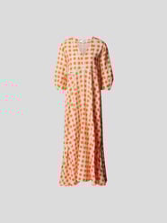 Maxikleid mit Vichy-Karo von Victoria Victoria Beckham Orange - 13