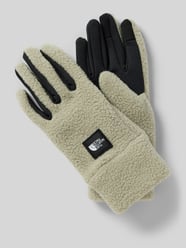 Handschuhe mit Label-Patch Modell 'FLEESKI' von The North Face Beige - 48