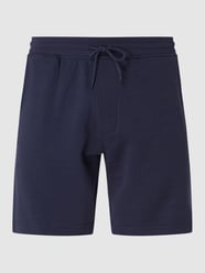 Sweatshorts aus Bio-Baumwolle Modell 'Bale' von SELECTED HOMME Blau - 6