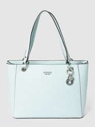 Torba tote z detalami z logo model ‘NOEL’ od Guess Niebieski - 5