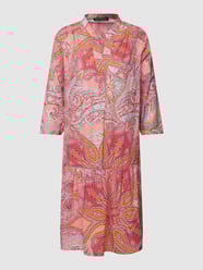 Blusenkleid mit Allover-Muster von Betty Barclay Rosa - 38