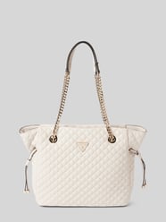 Tote Bag mit Steppnähten Modell 'ECO RIANEE' von Guess Grau - 17