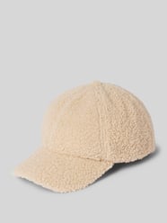 Cap mit Teddyfell Modell 'NETTY' von Pieces Beige - 23