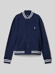 Bomberjacke mit Label-Stitching und Eingrifftaschen von Polo Ralph Lauren Teens - 44