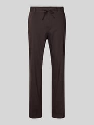 Tapered linnen broek met Tunnelkoord aan de binnenkant  Model 'P-PERIN-RDS-WG-262' van BOSS - 31
