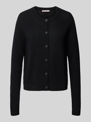 Strickjacke aus Wolle mit Rundhalsausschnitt von Christian Berg Woman Selection - 8