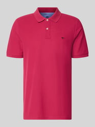 Regular Fit Poloshirt mit Label-Stitching von Fynch-Hatton - 37