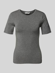 T-Shirt mit geripptem Rundhalsausschnitt Modell 'Betrina' von MSCH Copenhagen - 6