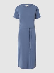Jerseykleid mit Taillenband  von Esprit Blau / Türkis - 17