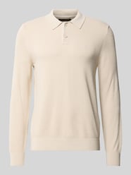 Regular Fit Pullover aus reiner Baumwolle von Marc O'Polo Beige - 21
