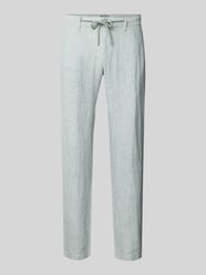 Leinenhose mit Tunnelzug und Gesäßtaschen von MCNEAL - 19