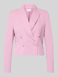 Zweireihiger Blazer mit Reverskragen von Jake*s Cocktail Pink - 20