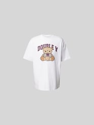 T-Shirt mit Label-Print von Wood Wood - 32