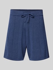 Regular Fit Shorts mit Lochmuster von Colours & Sons - 35