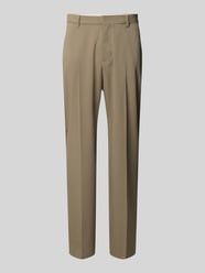Weite Hose mit Woll-Anteil Modell 'MOSSBO DFB' - Marc O'Polo × DFB Travel Collection von Marc O'Polo Beige - 2