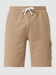 Sweatshorts met labelstitching van Ellesse Bruin - 37