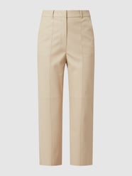 Hose in Leder-Optik von Taifun Beige - 40