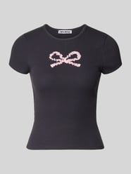 t-shirt z okrągłym dekoltem od REVIEW - 7