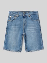 Szorty jeansowe o kroju loose fit z czystej bawełny od Levi’s® Kids - 15