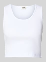 Top o kroju slim fit z ozdobną lamówką model 'Tiora' od DRYKORN - 45