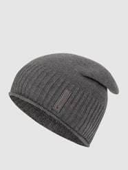 Beanie mit Teddyfutter Modell 'Etienne' von Chillouts Grau - 5