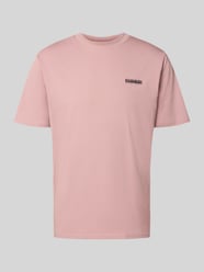 T-Shirt mit Logo und Rundhalsausschnitt von Napapijri Pink - 11