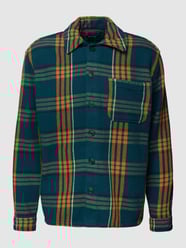 Hemdjacke mit Allover-Muster von MCNEAL Blau / Türkis - 33