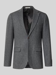 Slim Fit Sakko mit Pattentaschen aus Wolle von Selected - 1