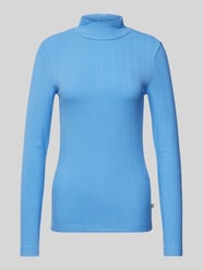 Longsleeve mit Stehkragen von QS Blau - 29