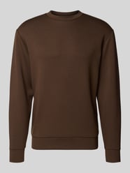 Regular fit sweatshirt van viscosemix, model 'EMANUEL' van SELECTED HOMME - 35