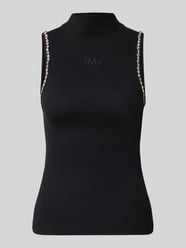 Top o kroju slim fit z mieszanki bawełny od Cph Muse - 8