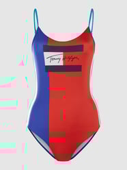 Badpak met verstelbare bandjes  van TOMMY HILFIGER Blauw / turquoise - 20