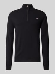 Regular Fit Pullover mit Strick-Optik aus reiner Lammwolle von Gant - 16
