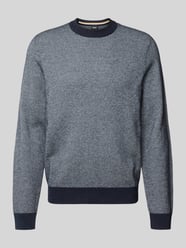 Regular fit gebreide pullover van een mix van katoen en scheerwol, model 'HESTRO' van BOSS - 45