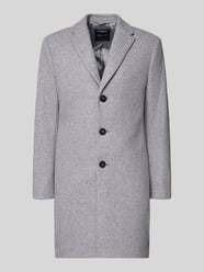 Lange jas van wolmix met reverskraag van MCNEAL - 21