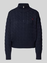 Sweter z dzianiny ze stójką od Polo Ralph Lauren - 25