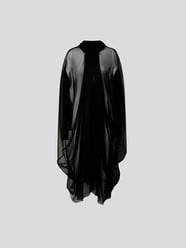 Seidenkleid in Maxilänge von Rick Owens Grau / Schwarz - 24