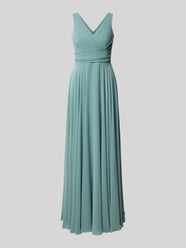 Maxikleid aus Chiffon in Wickel-Optik von TROYDEN COLLECTION - 10
