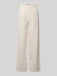 Wide Leg Stoffhose mit elastischem Bund von Review - 3