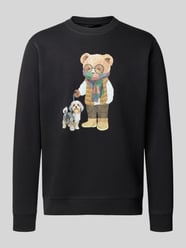 Sweatshirt mit Motiv-Print von CHILL PILL - 12