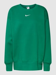 Bluza z wyhaftowanym logo od Nike Zielony - 3
